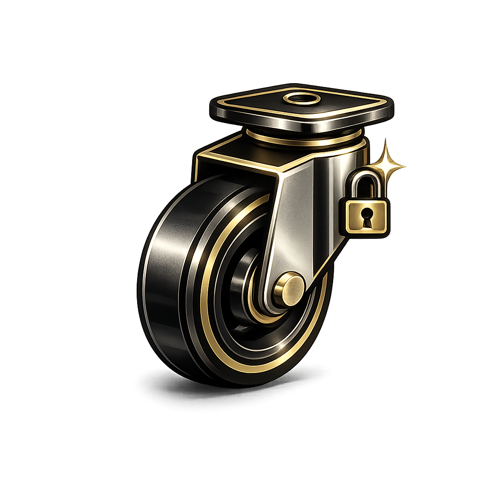 Premium Castor Locking Wheels